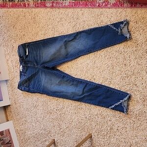 sofia vergara Jeans sofia vergara curvy ankle raw hem skinny jeans